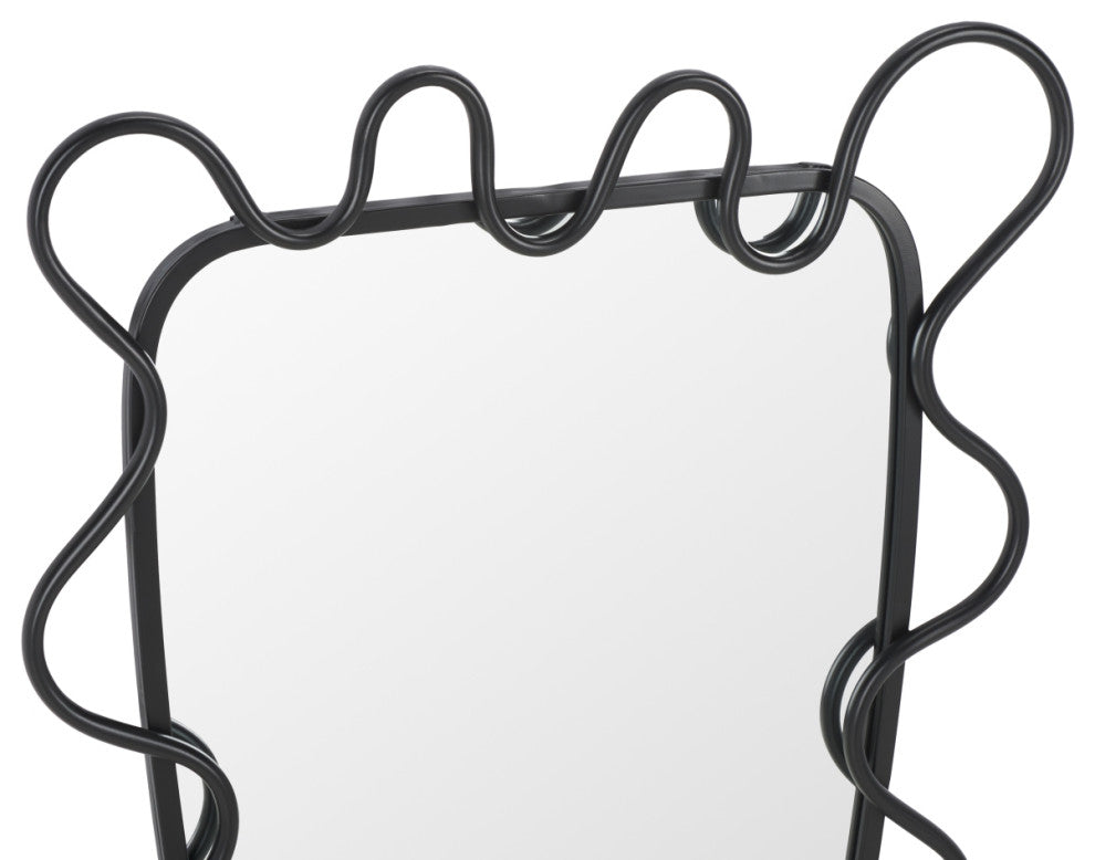 Safavieh Nova 24" Mirror, Black