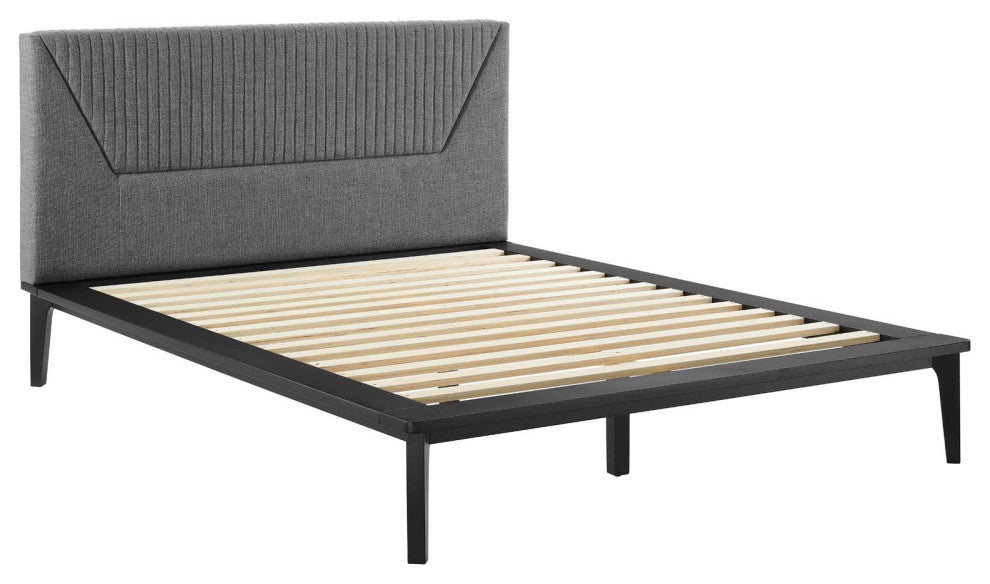 Dakota 3 Piece Upholstered Bedroom Set, Blue