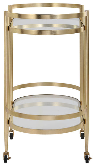 Alternate white full: White background, full view of cart from side/angle; no text.