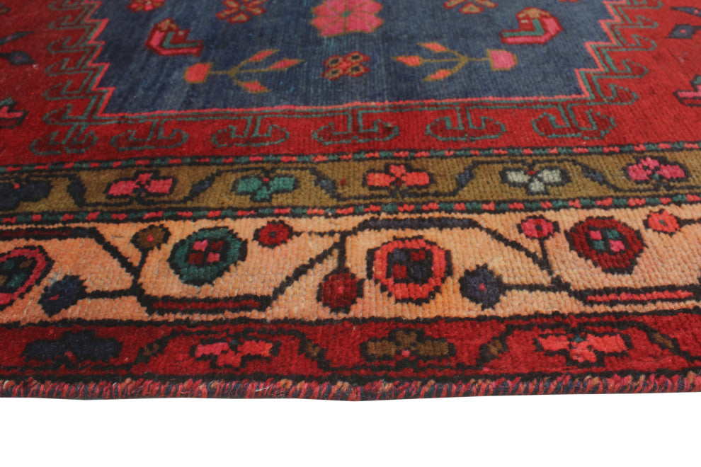 Fine Vintage Distressed Ani Red Rug
