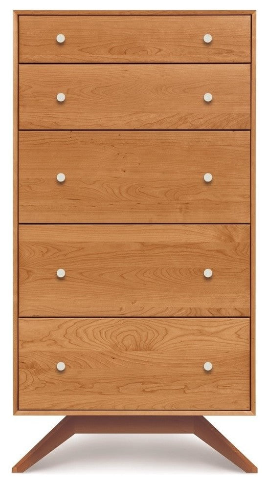 Copeland Astrid 5 Drawer, Natural Cherry