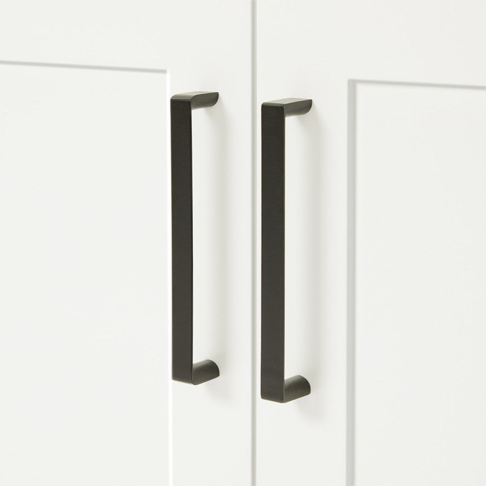 ARIEL Hepburn 60" Double Sink Base Cabinet, White