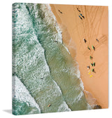 "Trails In The Sand" Print on Canvas by Karolis Janulis