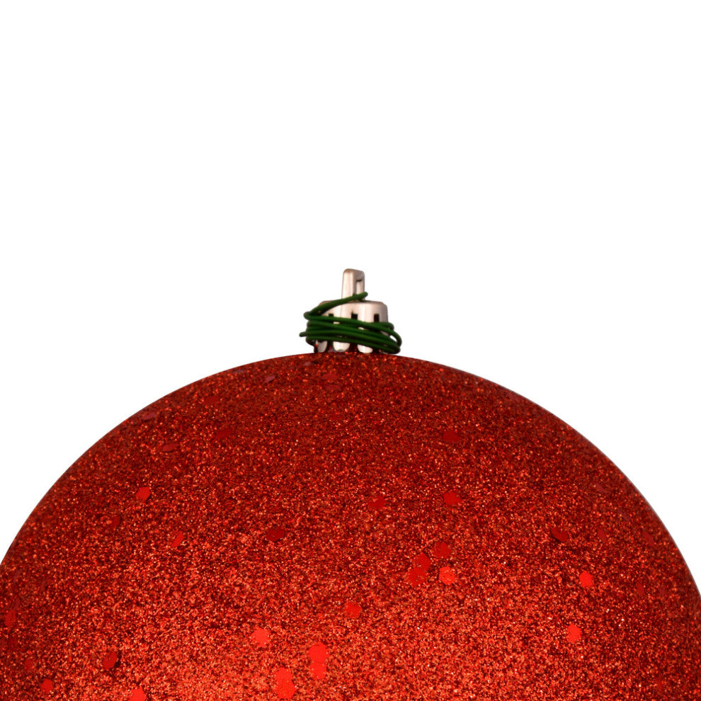 Vickerman N591039Dq 4" Bittersweet Sequin Ball Ornament, 6 Per Bag