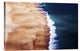 "Silver Coast" Stretched Canvas Giclee by Cbomersphotography, 24"x16"