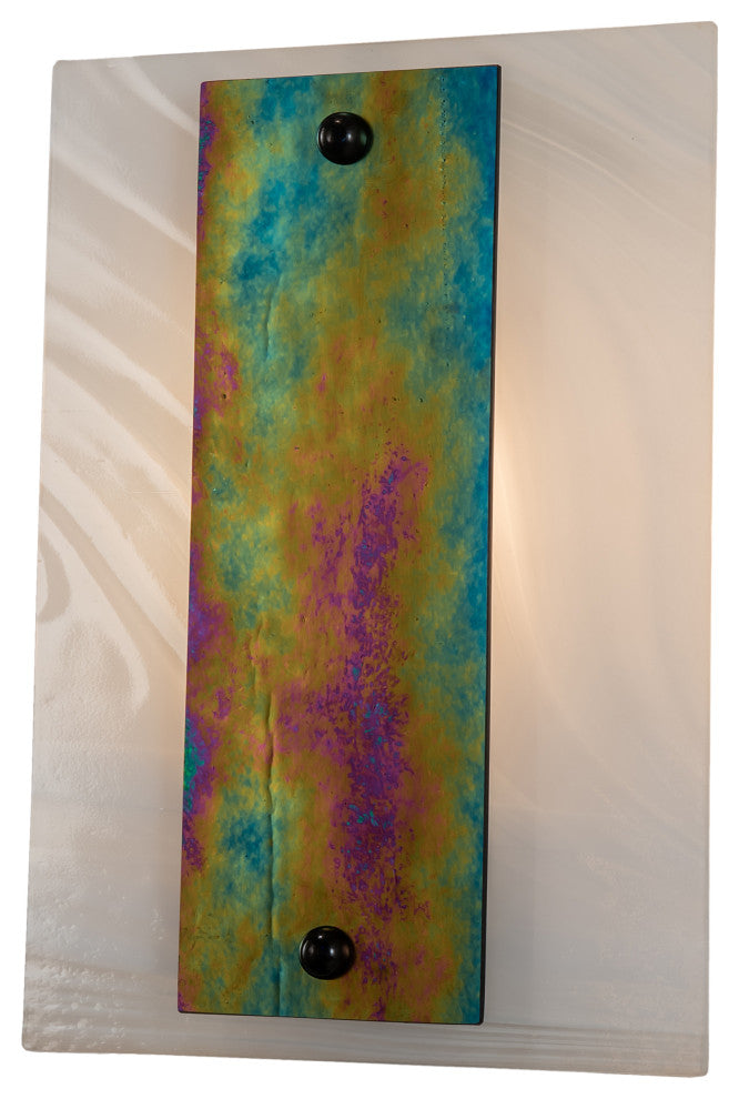 9"W Metro Aurora Borealis Wall Sconce