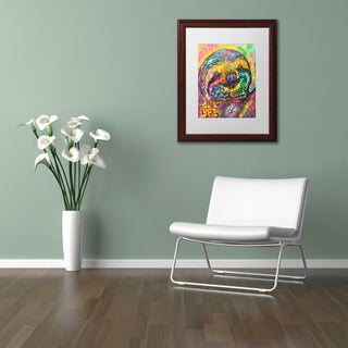 Dean Russo 'Sloth' Art, Wood Frame, White Mat, 11x14