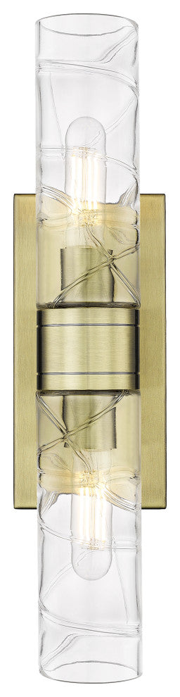 Innovations Boreas 2 18" Bath Vanity-Light Antique Brass