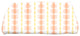Watercolor Stripe, Stripe Print Bath Towel, Yellow