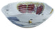 Swirl Bowl Oxblood Lotus Large