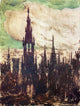 Mikalojus Ciurlionis City Towers - 21" x 28" Premium Canvas Print
