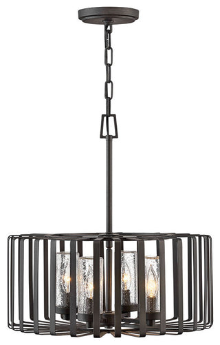 Hinkley Lighting 29504 Reid 120v 4 Light 20"W Open Air Outdoor - Brushed