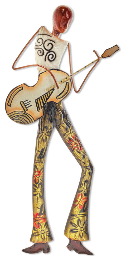 Guitar Player Wall Decor