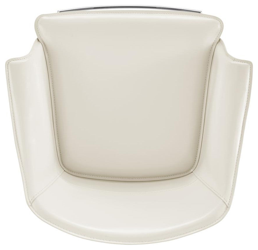 Callie Recycled Leather Counter Stool