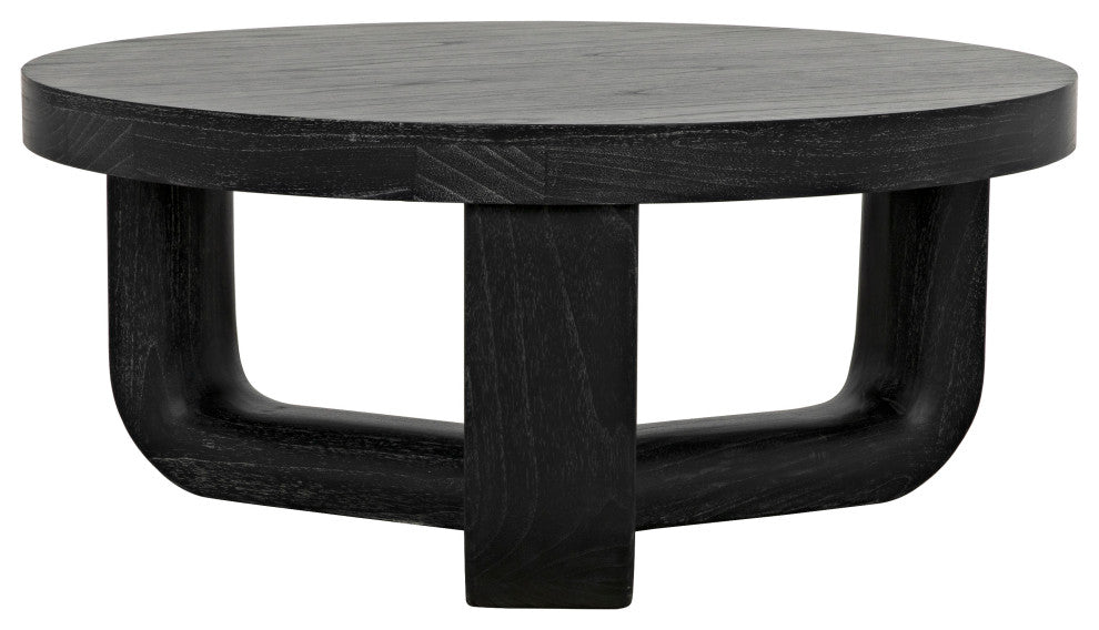 NOIR Furniture - Joel Coffee Table, Cinder Black - GTAB1042CB