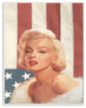Stupell Industries Marilyn Flag Vintage Hollywood Movie Star, 13 x 19