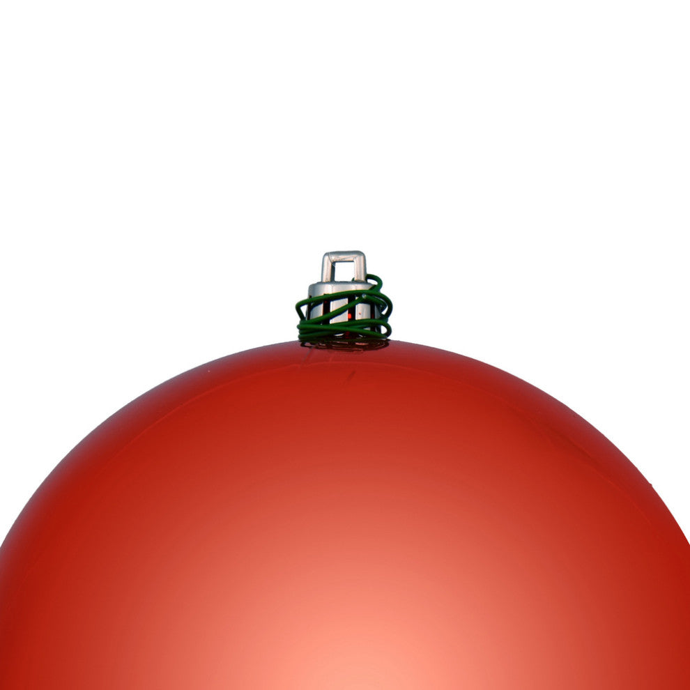 Vickerman N593039DSV 12" Bittersweet Shiny Ball Ornament