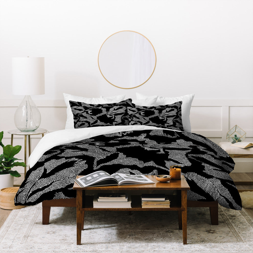 Iveta Abolina La Jardin Noir II Duvet Cover Set, Queen