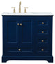 Elegant VF15536BL 36"Single Bathroom Vanity, Blue