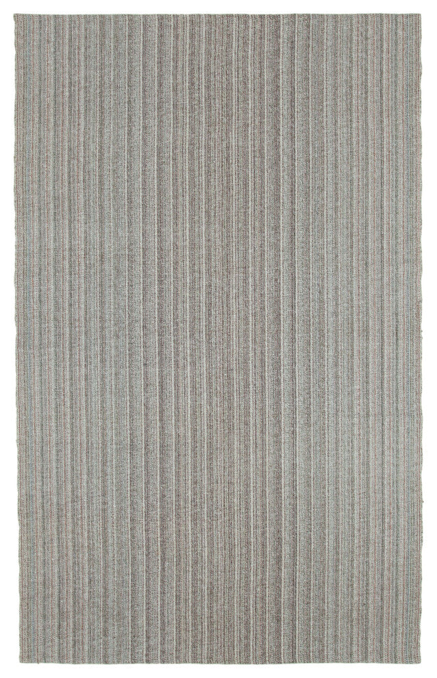 Rug N Carpet - Handmade Turkish 6' 7'' x 10' 7'' Decorative Wool Kilim Rug