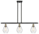 Innovations 516-3I-BAB-G654-6 3-Light Island Light, Black Antique Brass