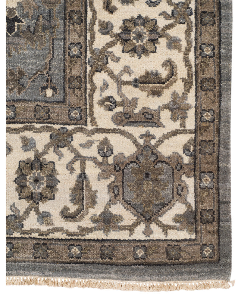 Antiquity Ledbury Runner, Gray, 2'6" x 10', Persian
