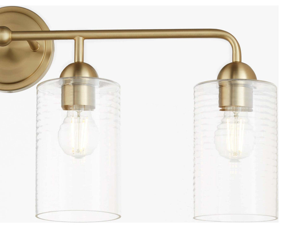 Quorum International 598-4 Charlotte 4 Light 33"W Vanity Light - Matte Black