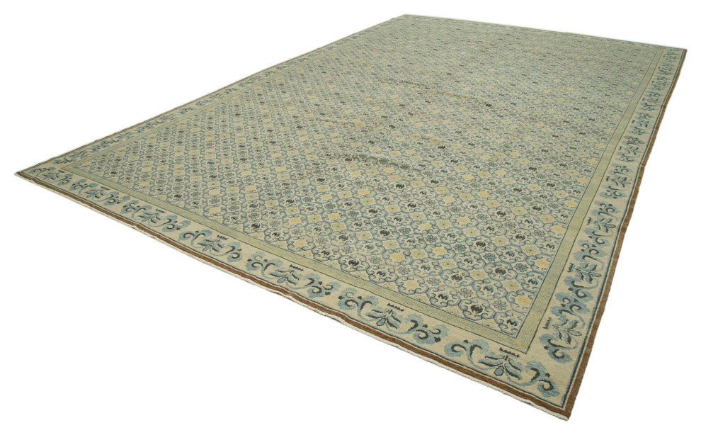 Rug N Carpet - Hand-Knotted Oriental 11' 11" x 17' 9" Oversize Oushak Area Rug