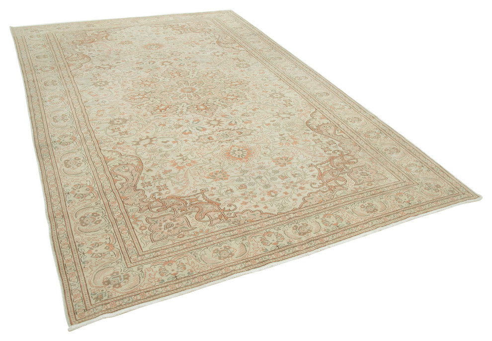 Rug N Carpet - Handmade Turkish 6' 6'' x 9' 10'' One-of-a-Kind Area Rug