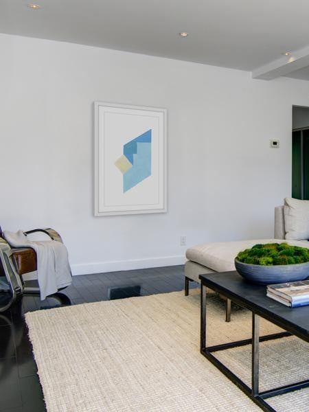 "Parallelogram" Framed Painting Print, 30"x45"