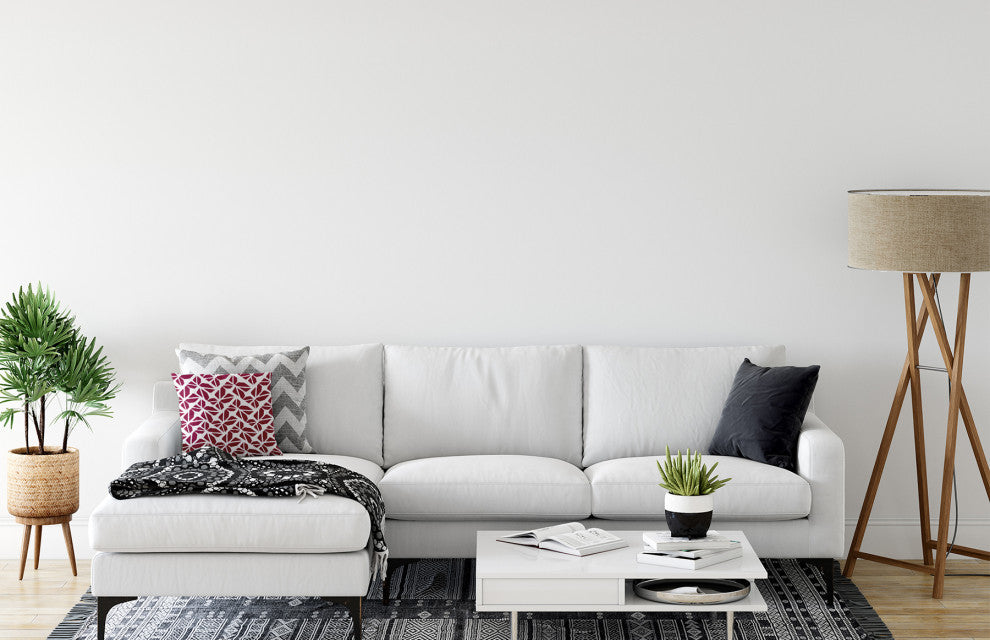 Kaleidoscope Graffiti Accent Pillow, Plum, 16"x16"