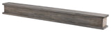 Dogberry Collections Cottage Mantel, Ash Gray, 60