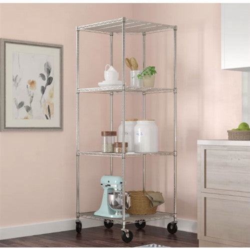 Beautiful Heavy Duty Four-Tier Corner Storage Rack