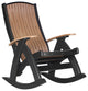 Poly Comfort Rocker, Cedar & Black