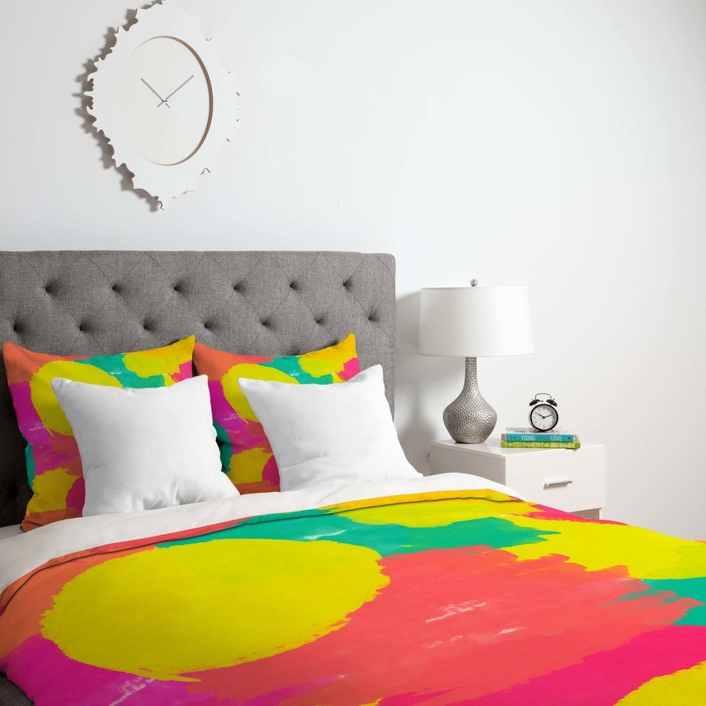 Deny Designs Rebecca Allen Oh Happy Day Duvet Cover - Lightweight