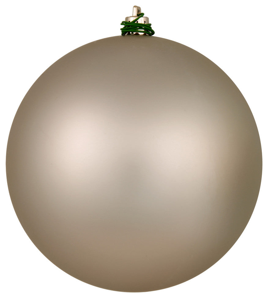 6" Oat Matte Ball Uv Drilled 4-Pack