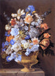 II Jacques Bailly Bouquet of Flowers, Gallery Wrapped Canvas Print, 18"x27"