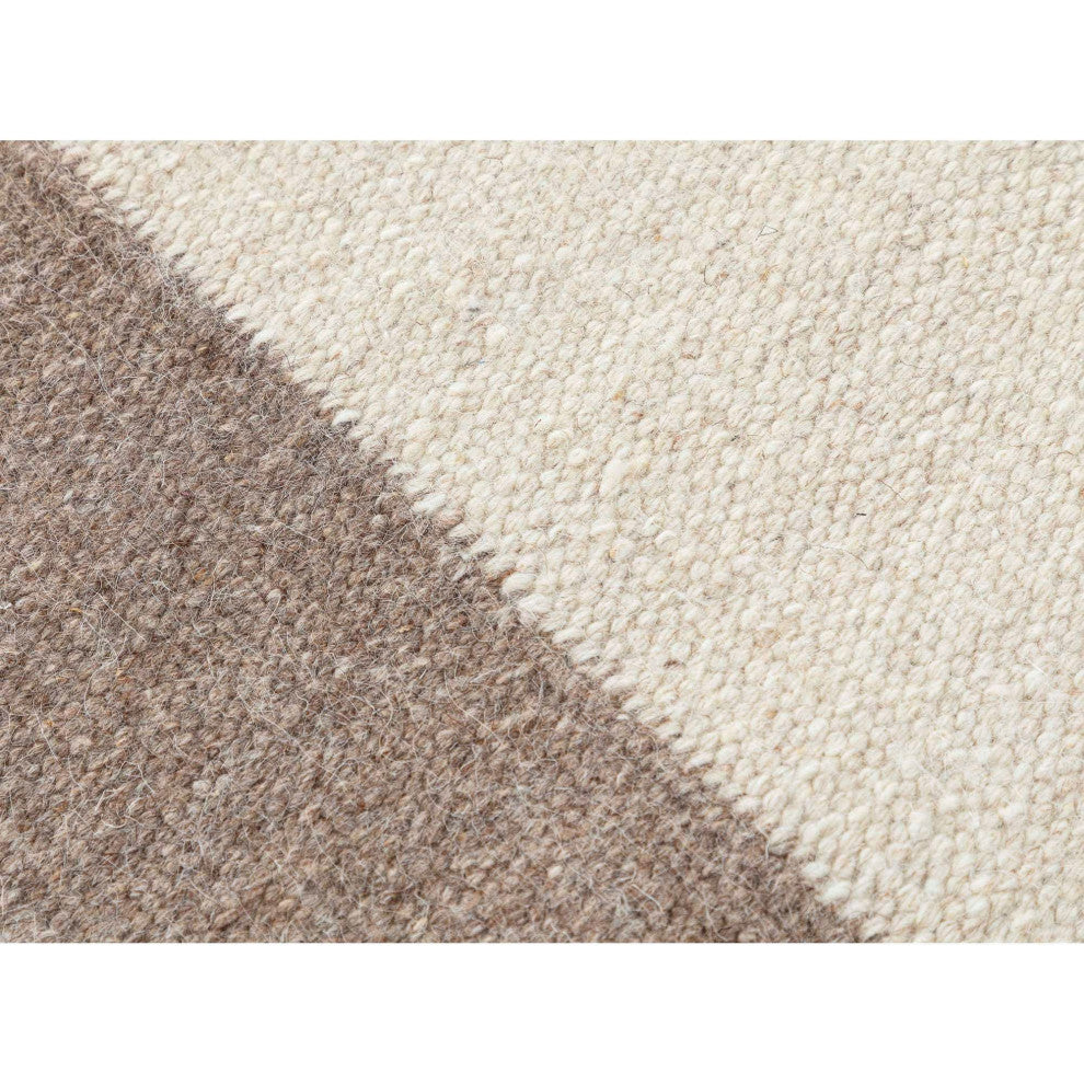 Nu Maison Soft Border Area Rug, Brown, 8'x10'