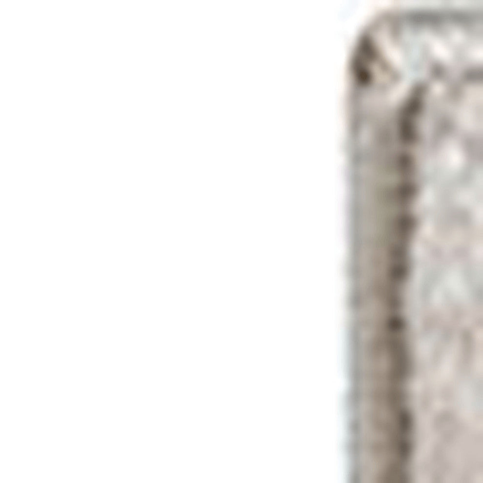 5' X 8' Beige Botanical Area Rug