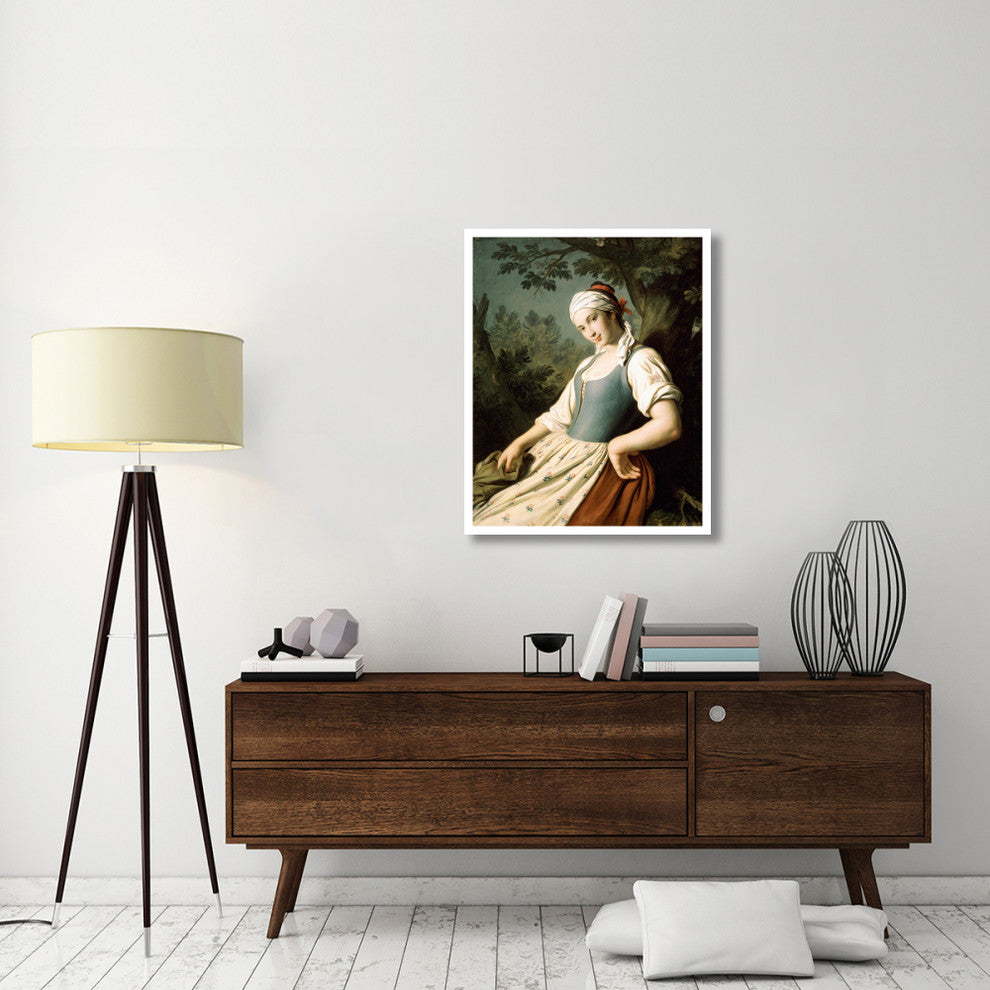"Young Woman" Digital Paper Print by Pietro Antonio Rotari, 30"x37"