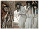 "Egyptians Admire Sarah's (Sarai) Beauty" Paper Print by James Tissot, 24"x18"