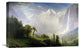 "Majesty Of The Mountains" Stretched Canvas Giclee by Albert Bierstadt, 22"x14"