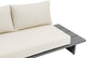 Maldives Cream Water Resistant Fabric Outdoor Patio Modular Sectional