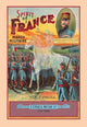Spirit of France: March Militaire- Fine Art Giclee Print 24" x 36"
