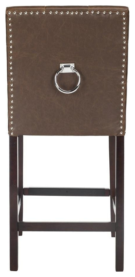Safavieh Nikita Counter Stool, Brown/Espresso