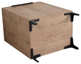 Single Vanity, Neutral Finish With Solid Surface Resin White Sink, 24"