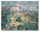 ''Montagne Sainte-Victoire'' Canvas Art by Paul Cezanne