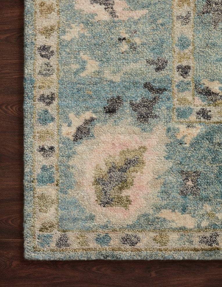 Loloi Clement Aqua / Multi 11'-6" x 15' Area Rug