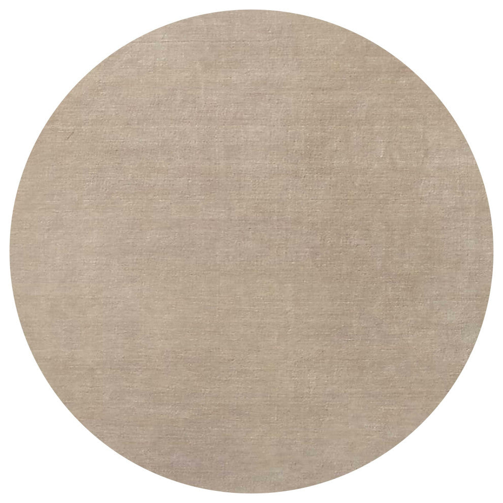 Ahgly Company Indoor Round Mid-Century Modern Area Rugs, 8' Round