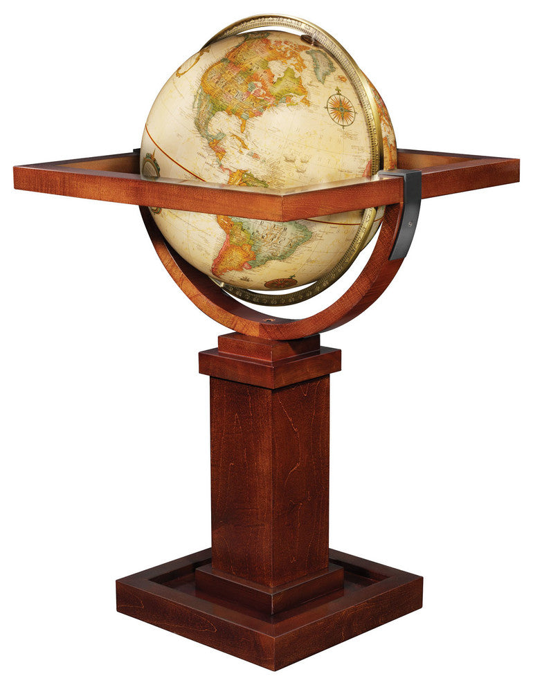 Wright Floor Standing World Globe